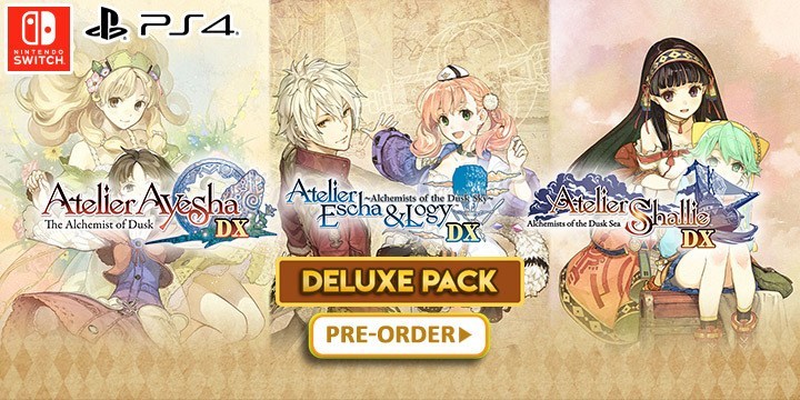 Trailer mới Atelier Dusk Trilogy Deluxe Pack cho Switch, PS4, PC