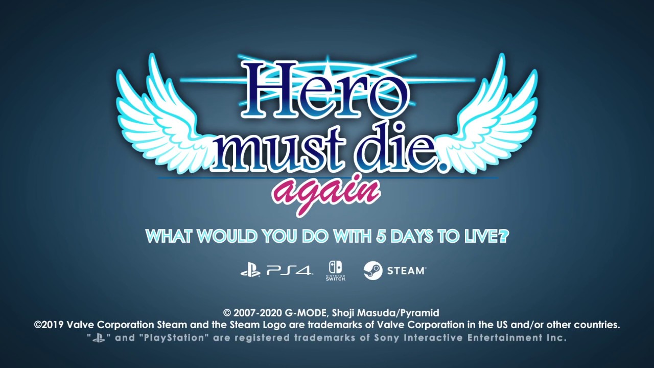 Hero Must Die Again ra mắt ngày 26 tháng 2 cho PS4 và PC, ngày 27 tháng 2 cho Switch