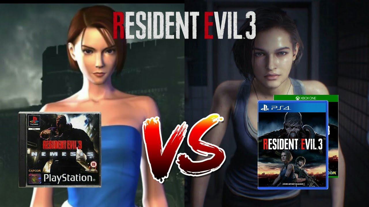 Video so sánh gameplay Resident Evil 3 Remake 2020 và Resident Evil 3 1999