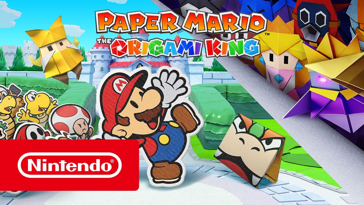 Paper Mario: The Origami King thông báo phát hành cho Switch