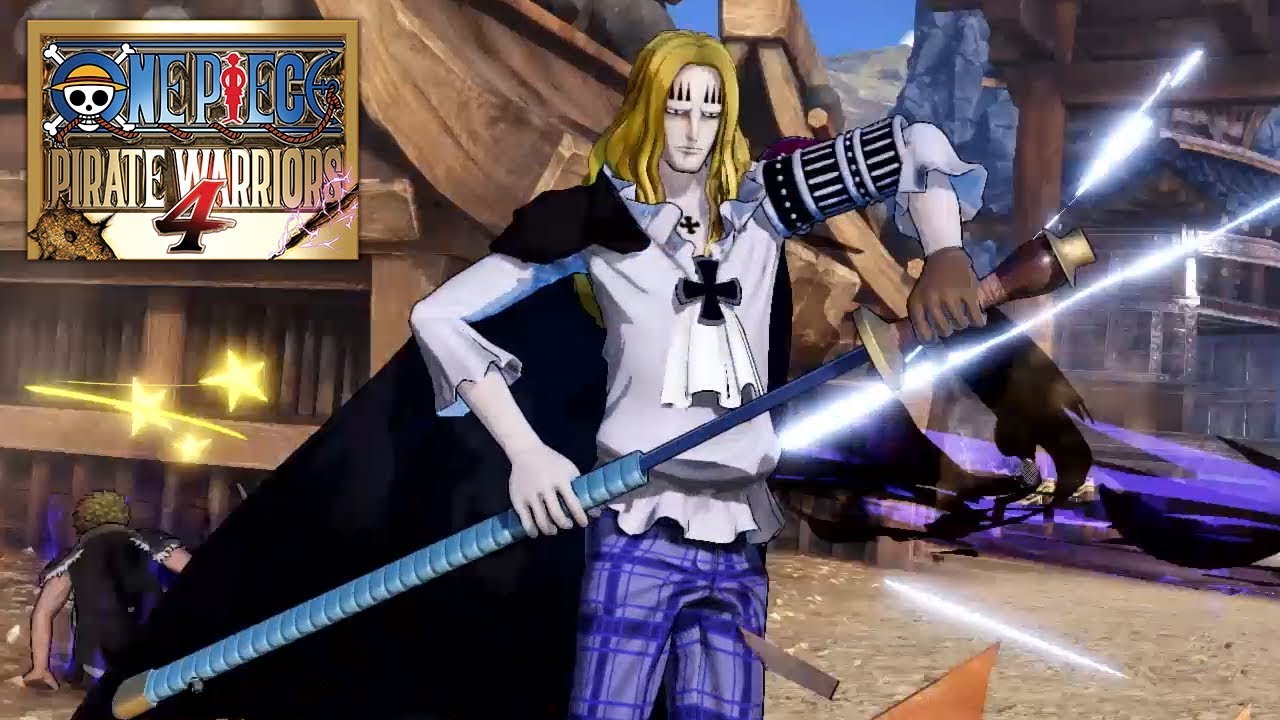Gameplay và hình ảnh nhân vật Basil Hawkins trong One Piece: Pirate Warriors 4