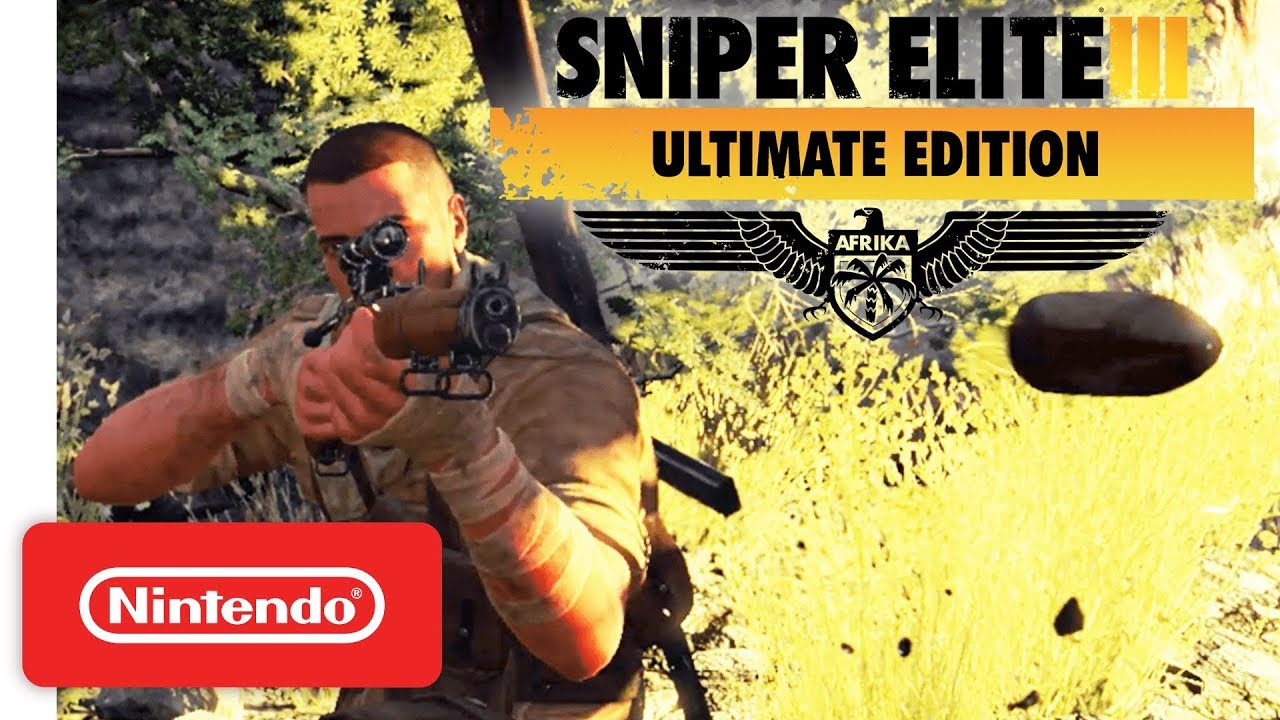 Sniper Elite 3 Ultimate Edition phát hành trên Nintendo Switch vào ngày 1 tháng 10
