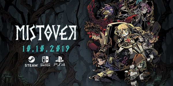 Game Turn-based RPG Mistover released on PS4, Switch, PC on October 10