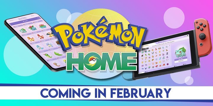 Pokemon Home phát hành cho Switch, Android, Ios vào tháng 2 năm 2020