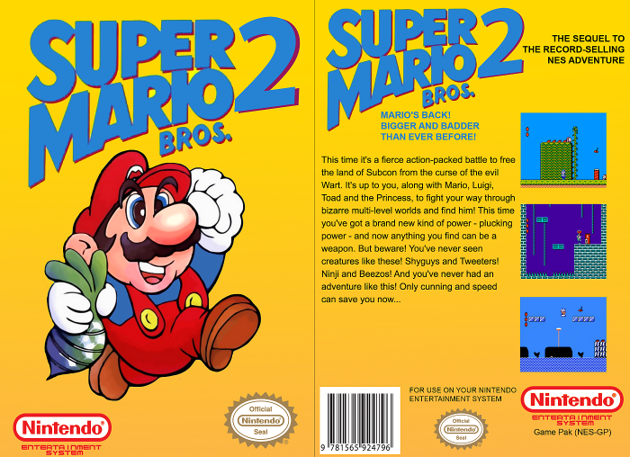 Super Mario Bros 2 - Online Game | Handleheld Game