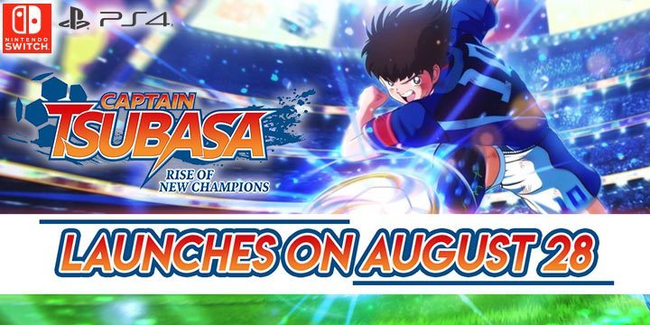 Captain Tsubasa: Rise of the New Champions released on August 27 in Japan,  28 August in the west | HandleHeld Game