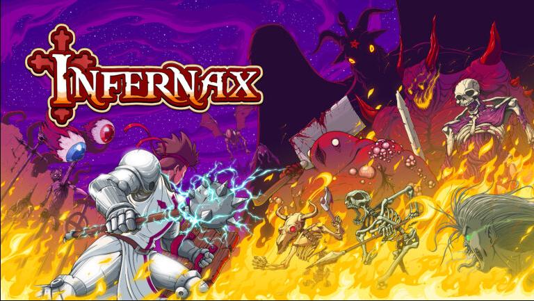 Game hành động phiêu lưu Infernax phát hành vào 14 tháng 2 nằm 2022 cho Switch, PS4, PC, Xbox