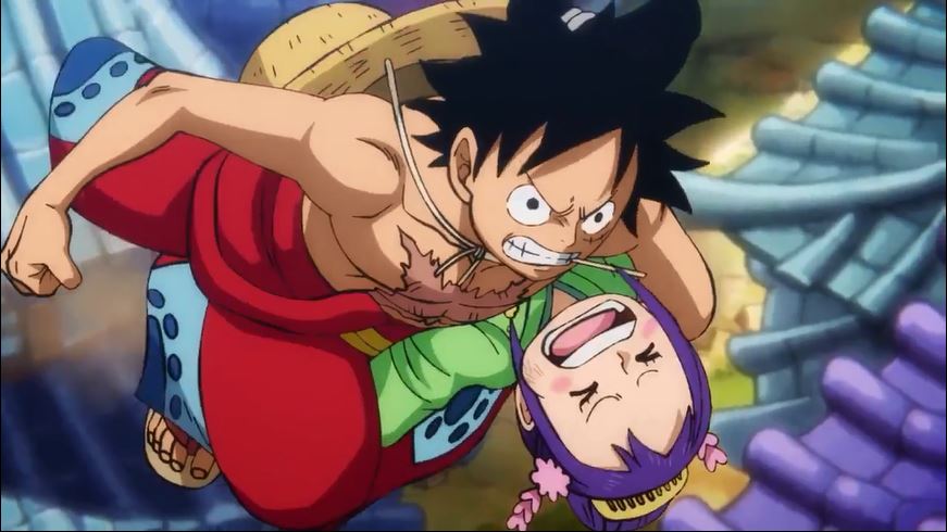 Episode 904 Luffy Rage Rescue Otama From Dangerous Handleheld Game