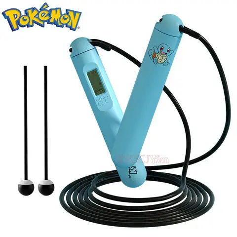 Dây Nhảy Thể Dục Đếm Số Vòng Tự Động Pokemon Blzw06