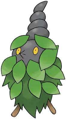 Burmy (plant Cloak) Artwork By Ken Sugimori