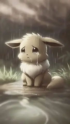 Ảnh Pikachu Buồn Với Bối Cảnh Nghệ Thuật