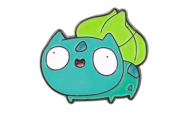 Mô Tả Thông Tin Ghim Cài Áo Pokemon - Fushigidane