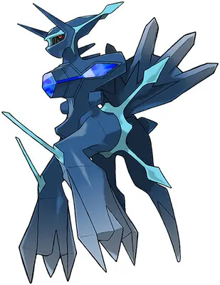 Dialga (origin Forme) Artwork By Ken Sugimori