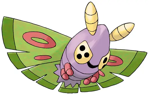 Dustox: Khám Phá Toàn Diện Pokemon Bướm Độc Hệ Bọ & Độc Tố