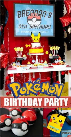 I’m Going To Help You With A Ton Of Diy Pokemon Birthday Party Ideas And Help You Be The Coolest Mom On The Block!