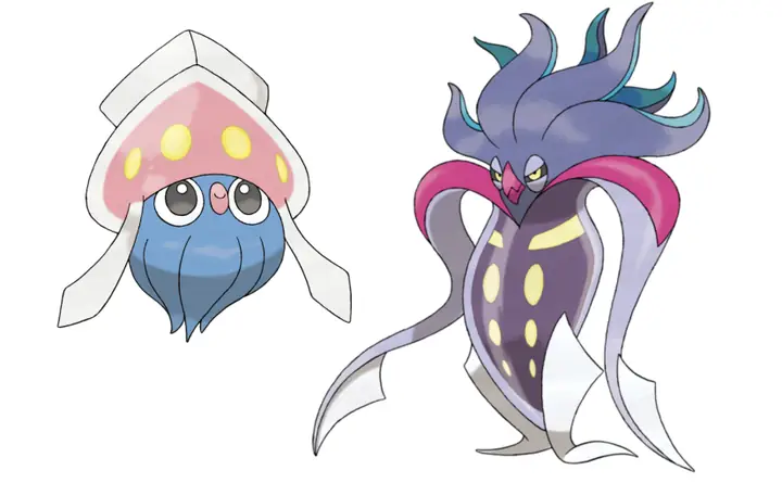 Khám Phá Các Pokemon Dạng Sứa Độc Đáo Trong Thế Giới Pokemon