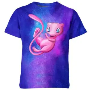 Pokemon Galaxy Mew All Over Print T-shirt