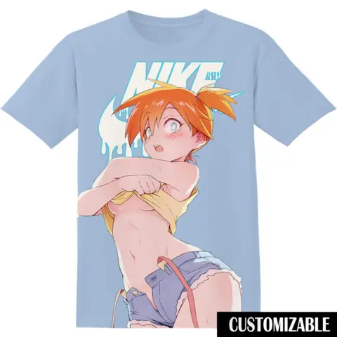 Customized Misty Kasumi Pokemon Kawaii Tshirt Adult And Kid Tshirt