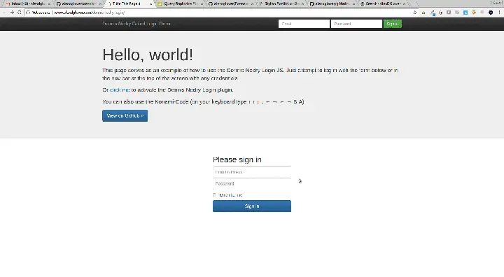 Dennis Nedry Failed Login