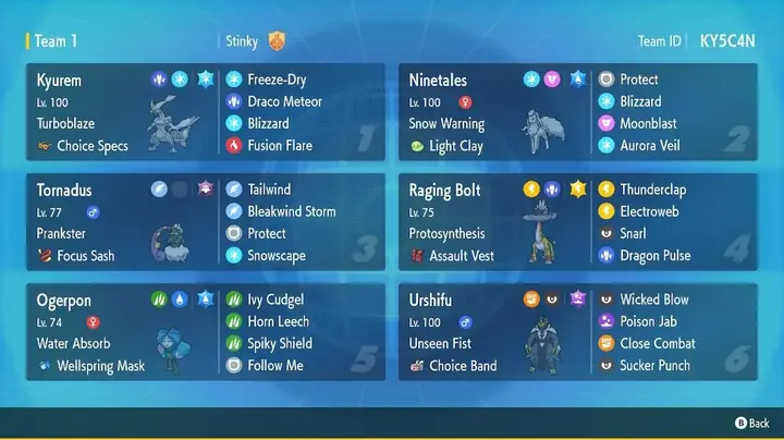 R/vgc - Kyurem-white Is Pretty Solid In The Current Format As An Offensive Threat