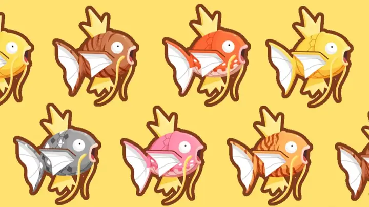 4a Magikarp For Every Color