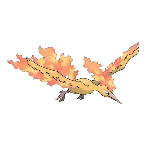 Khám Phá Moltres: Chim Lửa Huyền Thoại Vùng Kanto Và Biến Thể Galarian