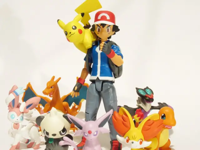 Mint In Box: Pokémon Trainer Figure (ash + Pikachu)