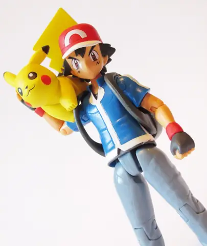 Mint In Box: Pokémon Trainer Figure (ash + Pikachu)