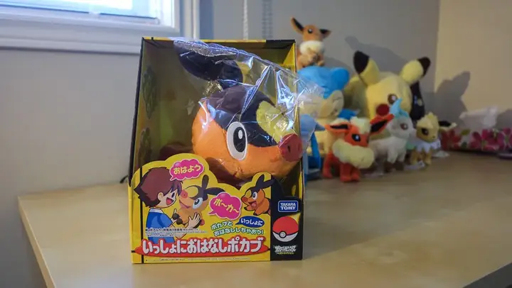 Tomy Pokabu / Tepig Talking Plush Review