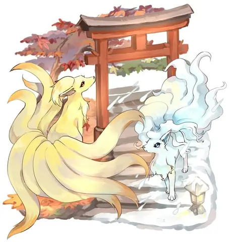Alolan Ninetales/ Ninetales