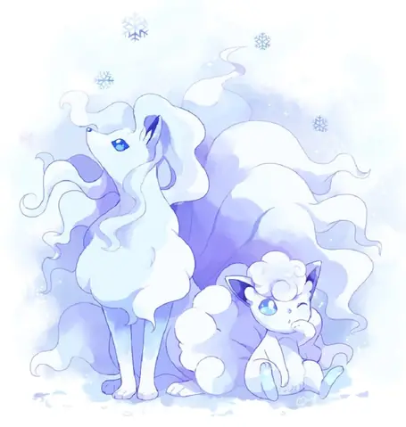 Alolan Ninetales/ Ninetales