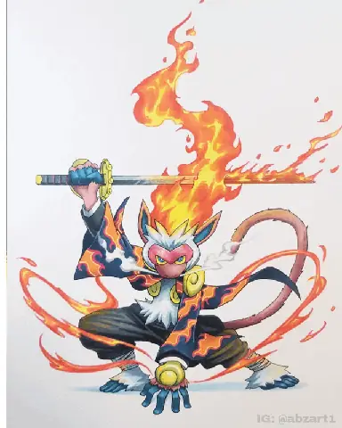 Nguồn Gốc Và Dòng Tiến Hóa Của Pokemon Khỉ Lửa