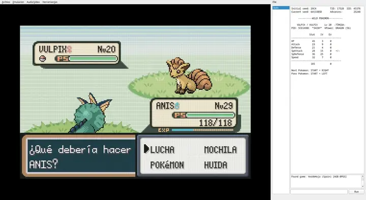 R/pokemonrng - Pokemon Gen3 - Lua Script For Mgba