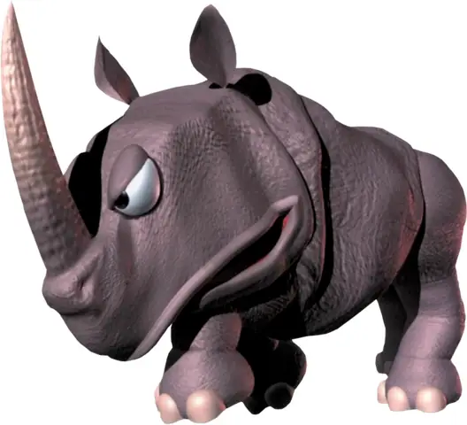 Meanwhile Rambi Struts Around Like He Owns The Place!