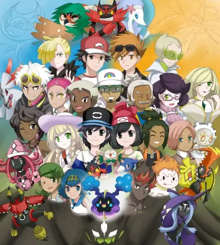 Tổng Hợp Nhân Vật Chính Trong Pokemon Sun And Moon
