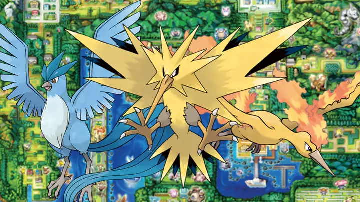 The Legendary Birds Of Kanto Region