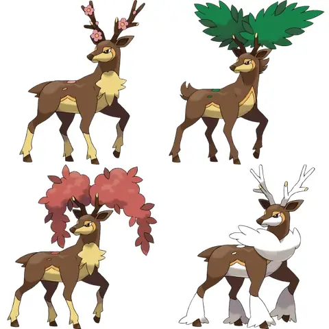 Sawsbuck: Khám Phá Sức Mạnh Và Bí Ẩn Đằng Sau Pokemon Bốn Mùa