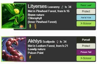 R/nuzlocke - Leavanny Or Scolipede For White Nuzlocke?