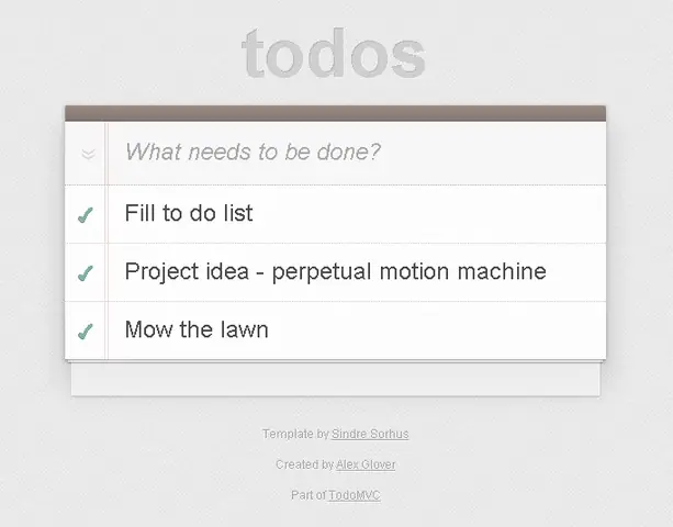 To Do List App