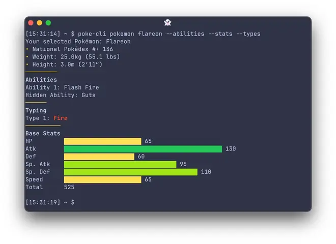R/pokemon - For The Computer Terminal Lovers: A Pokémon Cli/tui Tool!