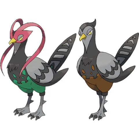 Unfezant: Khám Phá Chi Tiết Proud Pokémon Hệ Thường & Bay