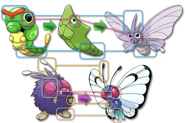 R/pokemon - Were Butterfree And Venomoth Really Swapped During Development?