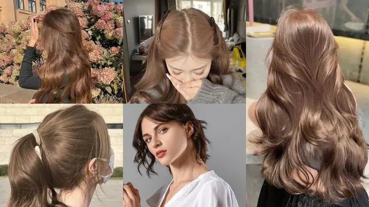 Bảng Màu Tóc Nâu Hạt Dẻ