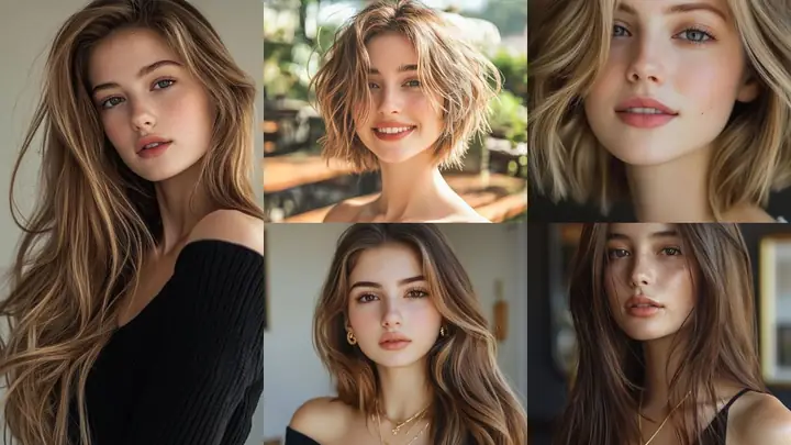 Bảng Màu Tóc Nâu Tây Thời Thượng