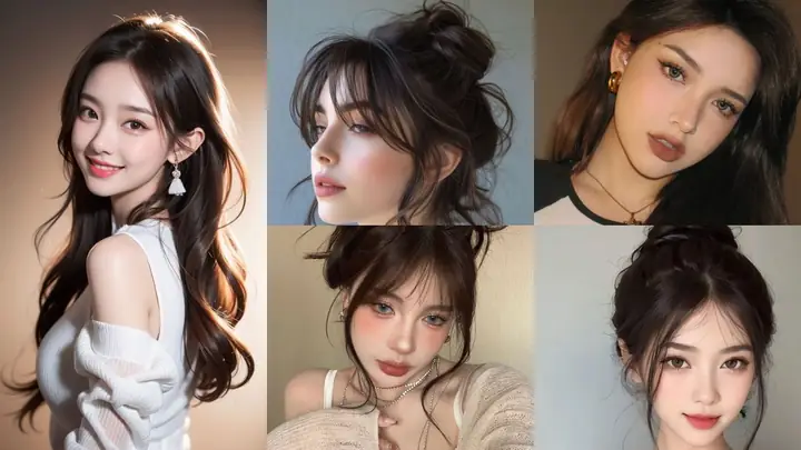 Bảng Màu Tóc Nhuộm Nâu Đen