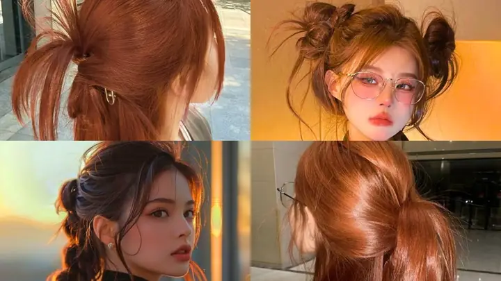 Bảng Màu Tóc Nhuộm Nâu Đồng