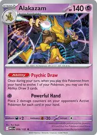 Alakazam Mega Evolution