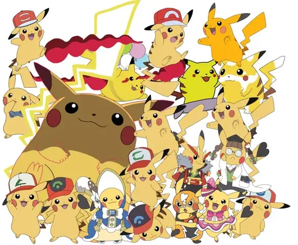 Các Dạng Tiến Hóa Của Pikachu: Từ Pichu Đến Raichu Đa Dạng