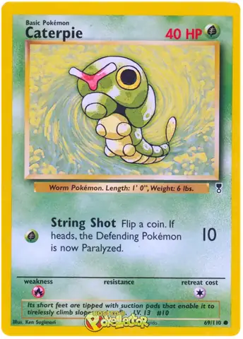 Caterpie: Khám Phá Chi Tiết Về Pokémon Sâu Bướm Số 0010