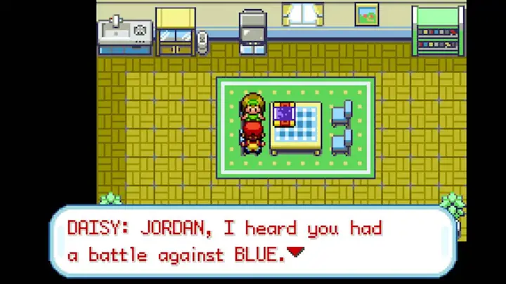 Daisy Trong Game Pokémon Fire Red